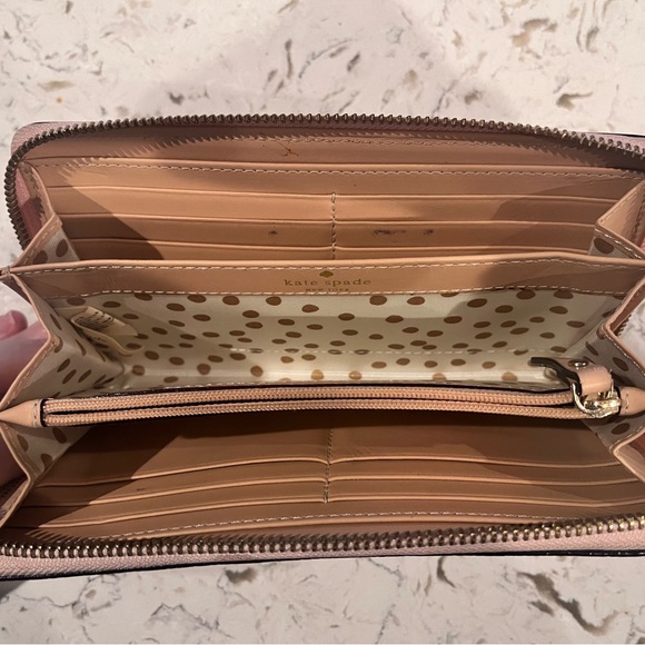 Kate Spade Continental Zip around Wallet (pink) - Picture 3 of 6